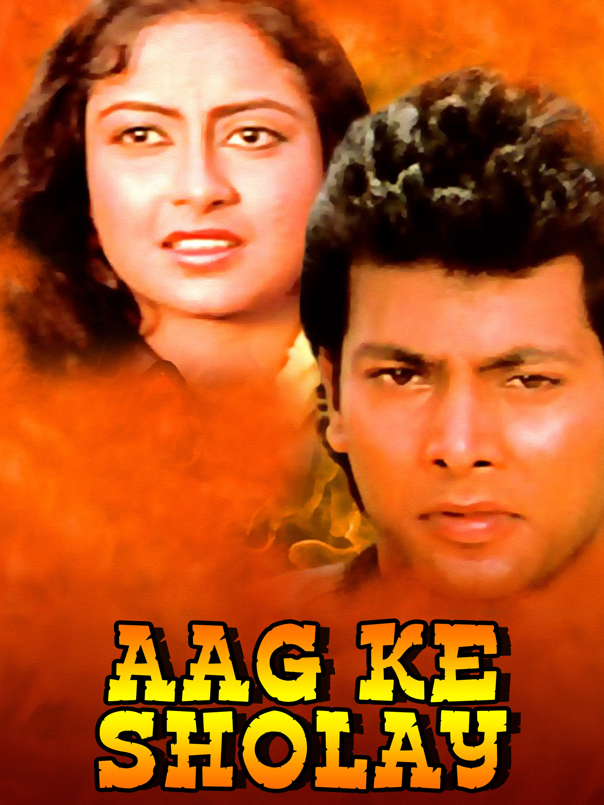 Aag Ke Sholay Poster