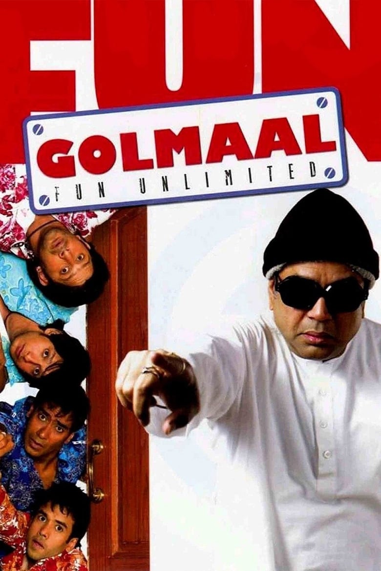 Golmaal – Fun Unlimited Poster
